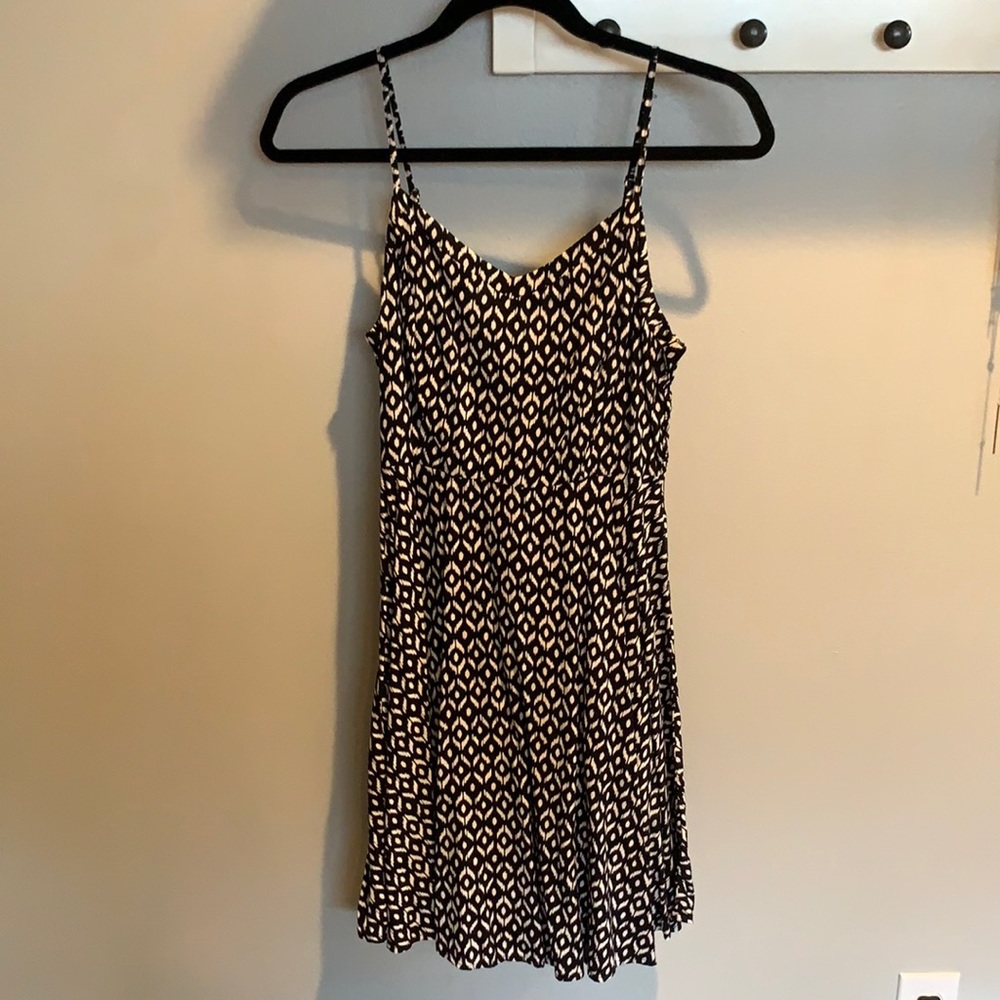 Black and white dress